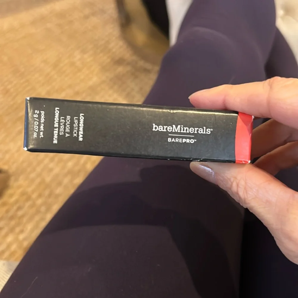 bareMinerals Long Wear Lipstick in Saffron